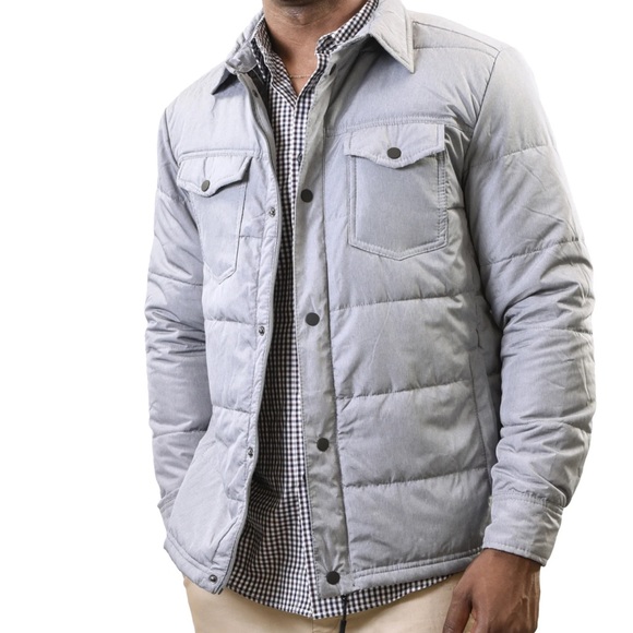 Young USA Men's Lightweight Quilted Jacket 100% Polyester - Picture 1 of 11